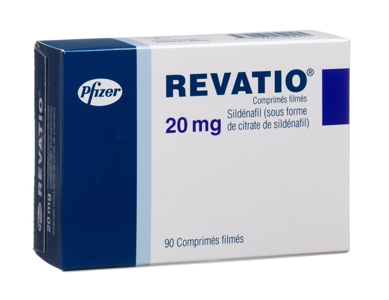 Revatio cpr pell 20 mg 90 pce Revatio cpr pell 20 mg 90 pce