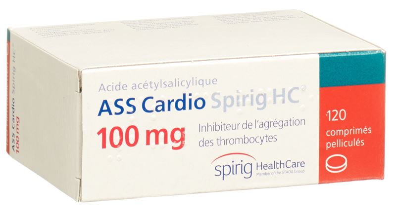 ASS Cardio Spirig HC Filmtabl 100 mg 120 Stk