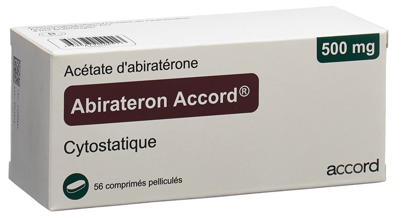 Abirateron Accord cpr pell 500 mg 56 pce