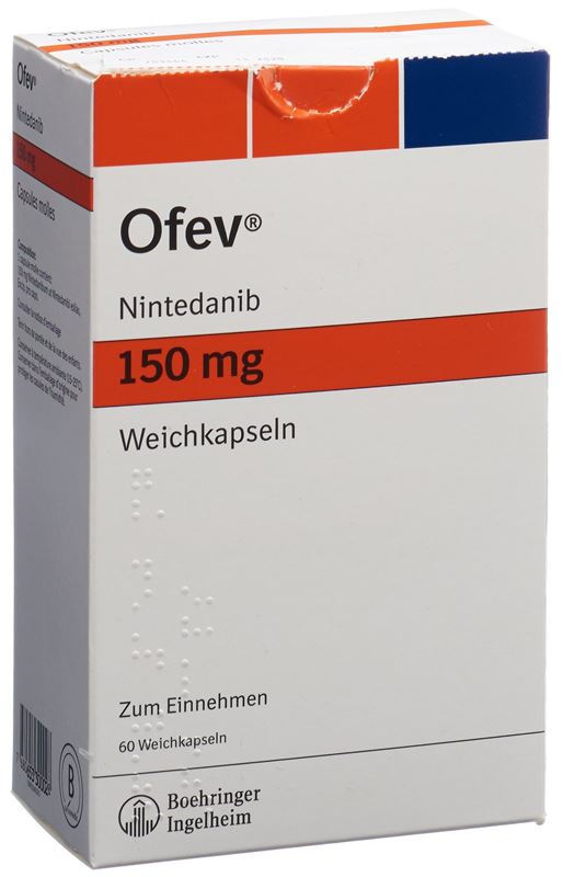 Ofev Weichkaps 150 mg 60 Stk