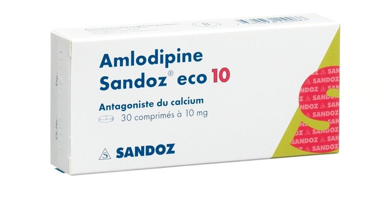 Amlodipin Sandoz eco Tabl 10 mg 30 Stk