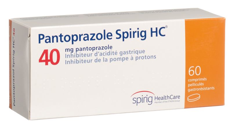 Pantoprazol Spirig HC Tabl 40 mg 60 Stk