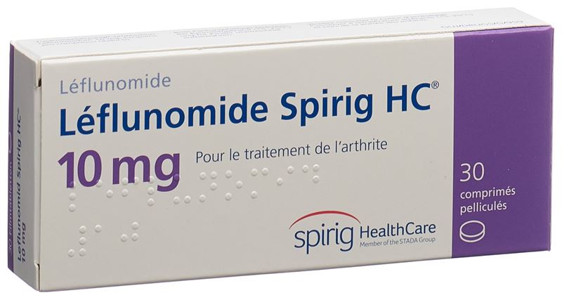 Leflunomid Spirig HC Filmtabl 10 mg 30 Stk