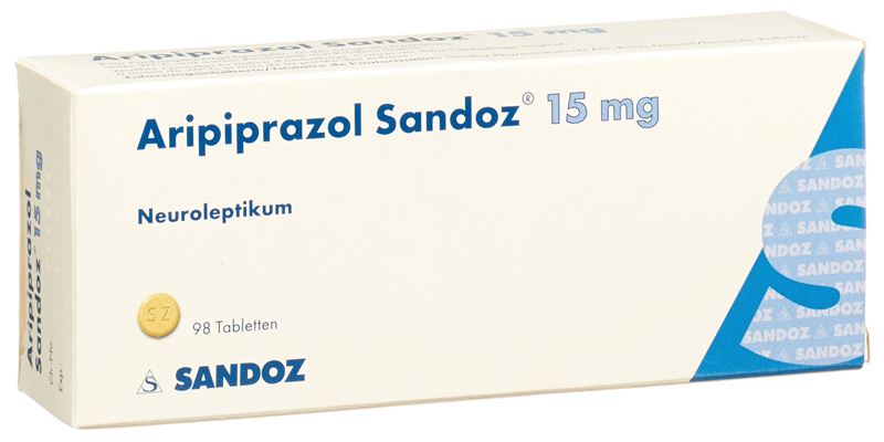 Aripiprazole Sandoz cpr 15 mg 98 pce