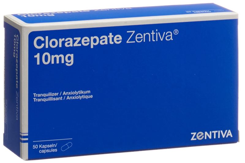 Clorazepate Zentiva Kaps 10 mg 50 Stk Clorazepate Zentiva Kaps 10 mg 50 Stk