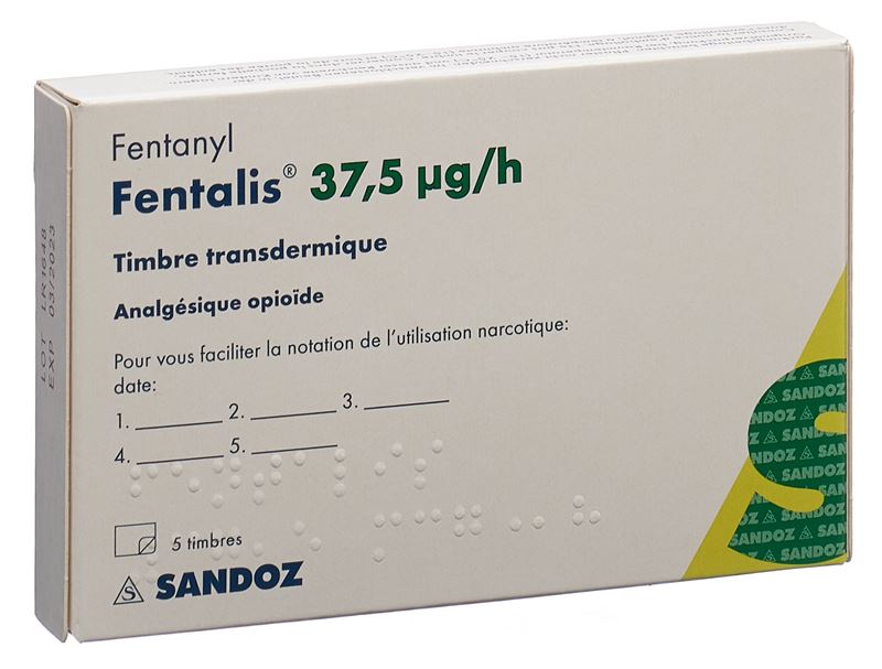Fentalis patch mat 37.5 mcg/h sach 5 pce