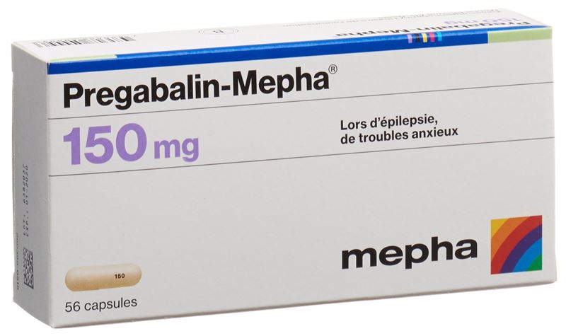 Pregabalin-Mepha caps 150 mg 56 pce