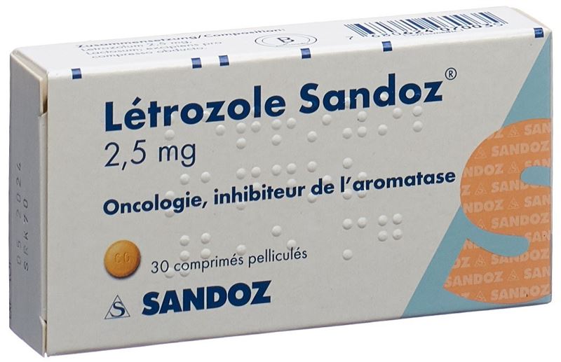 Letrozol Sandoz Filmtabl 2.5 mg 30 Stk Letrozol Sandoz Filmtabl 2.5 mg 30 Stk