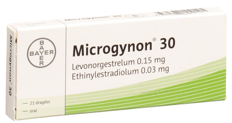 Microgynon 30 Drag 21 Stk Microgynon 30 Drag 21 Stk