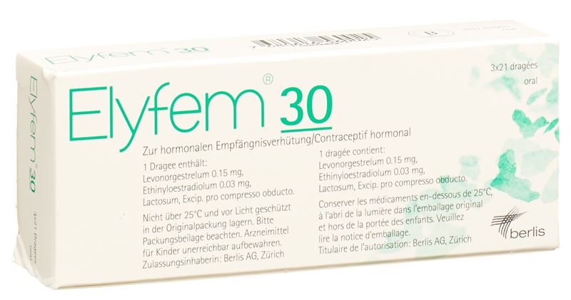 Elyfem 30 Drag 3 x 21 Stk Elyfem 30 Drag 3 x 21 Stk