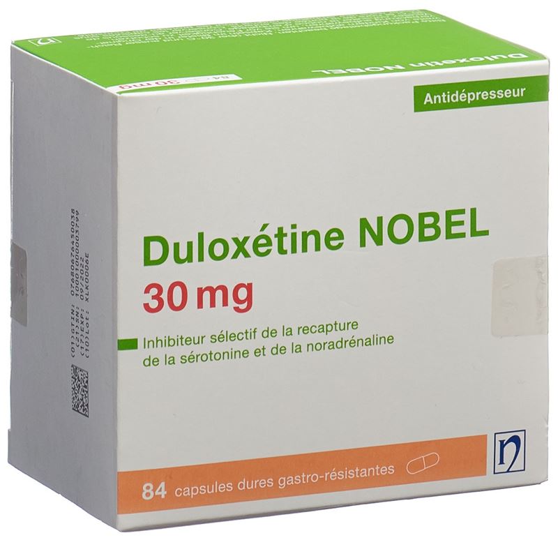 Duloxetin NOBEL Kaps 30 mg 84 Stk