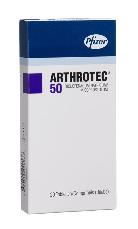 Arthrotec cpr 50 mg 20 pce