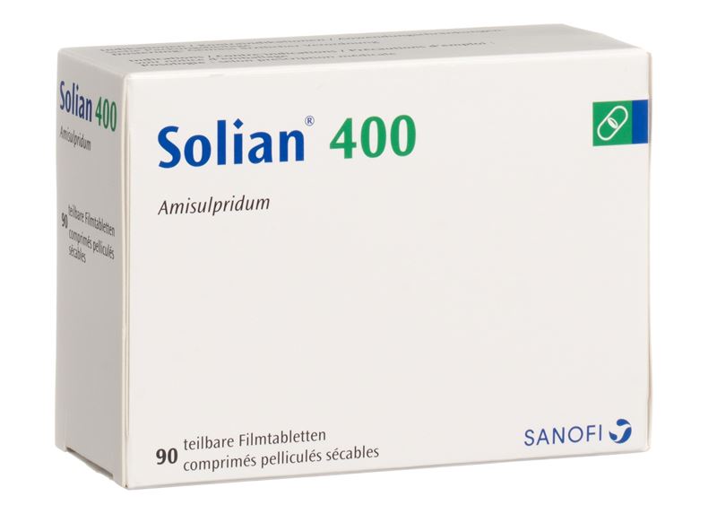Solian cpr pell 400 mg sécables 90 pce