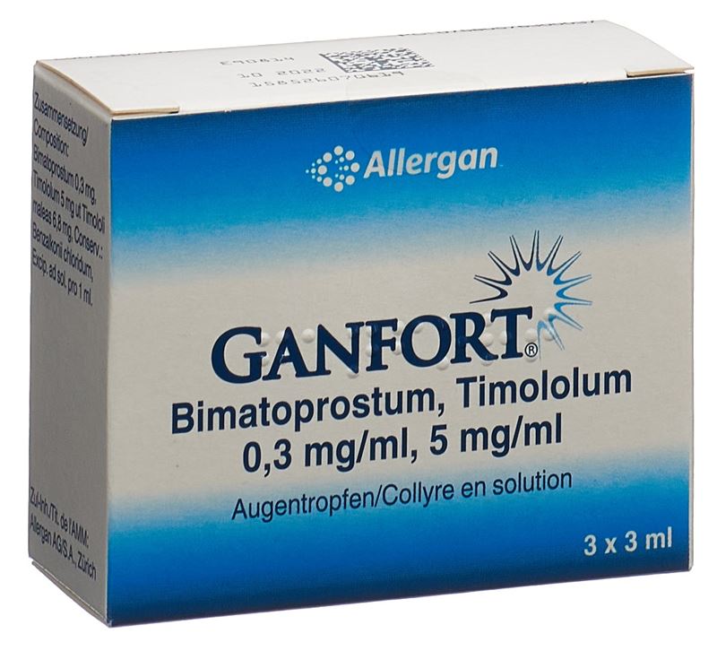 Ganfort gtt opht 3 fl 3 ml