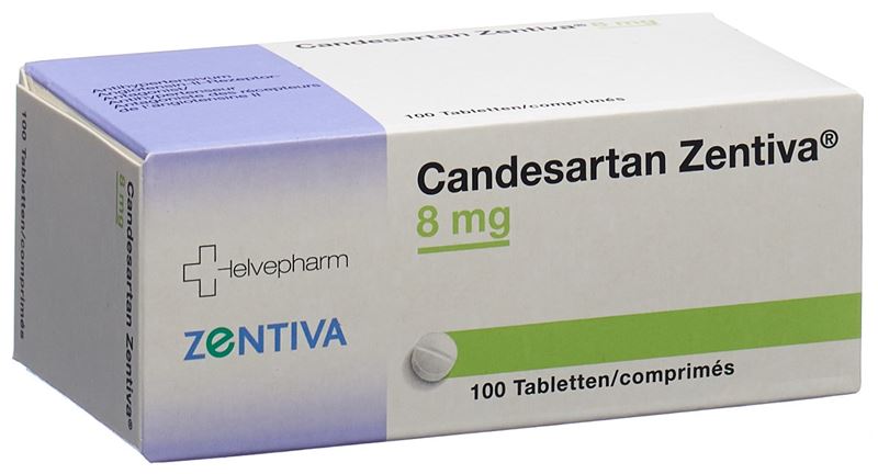 Candesartan Zentiva cpr 8 mg 100 pce Candesartan Zentiva cpr 8 mg 100 pce