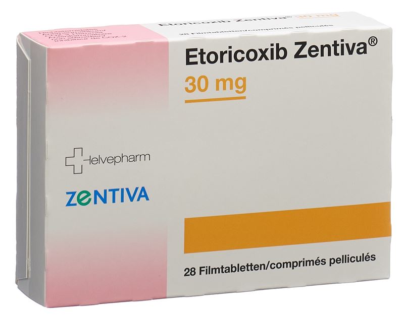 Etoricoxib Zentiva cpr pell 30 mg 28 pce