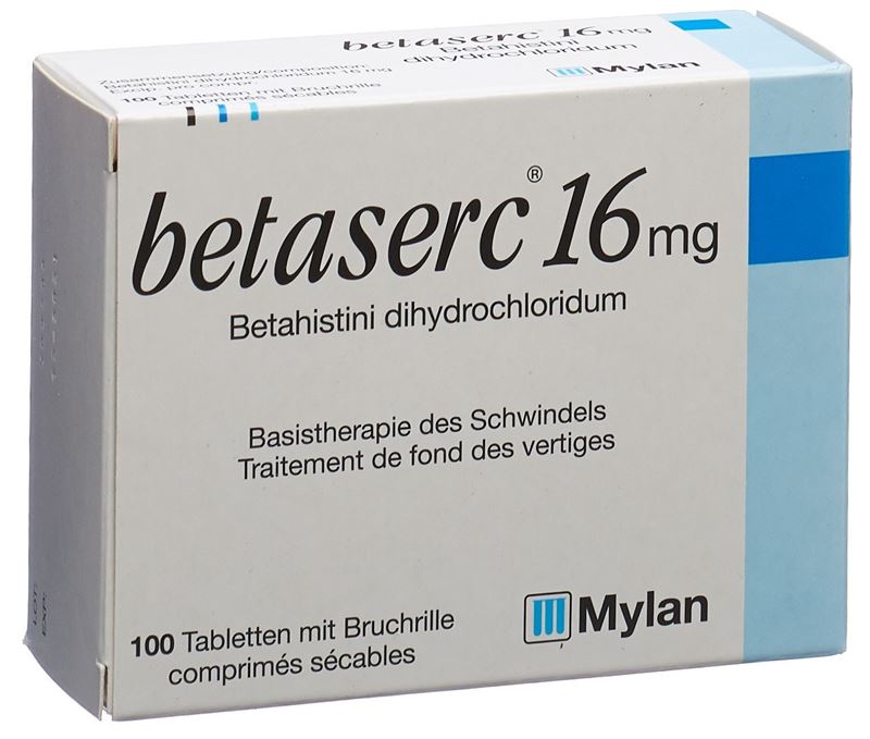 Betaserc cpr 16 mg 100 pce Betaserc cpr 16 mg 100 pce