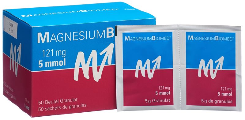 Magnesium Biomed Gran Btl 50 Stk