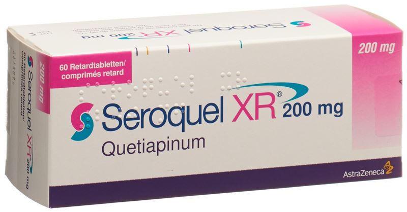 Seroquel XR Ret Tabl 200 mg 60 Stk