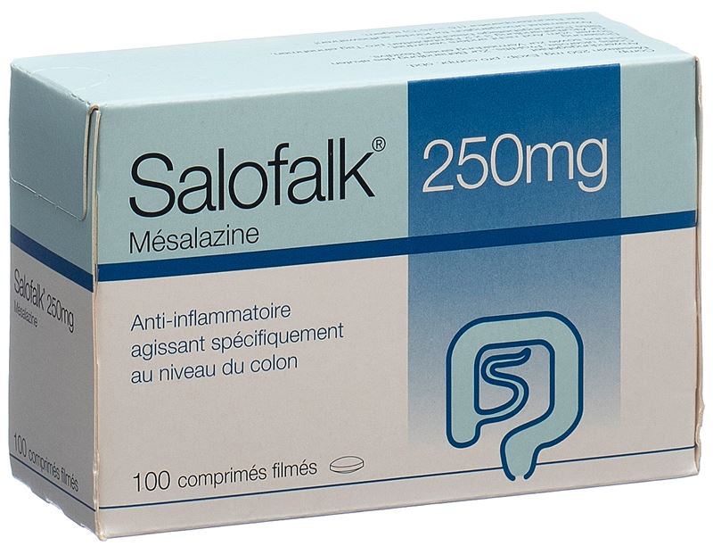 Salofalk cpr pell 250 mg 100 pce