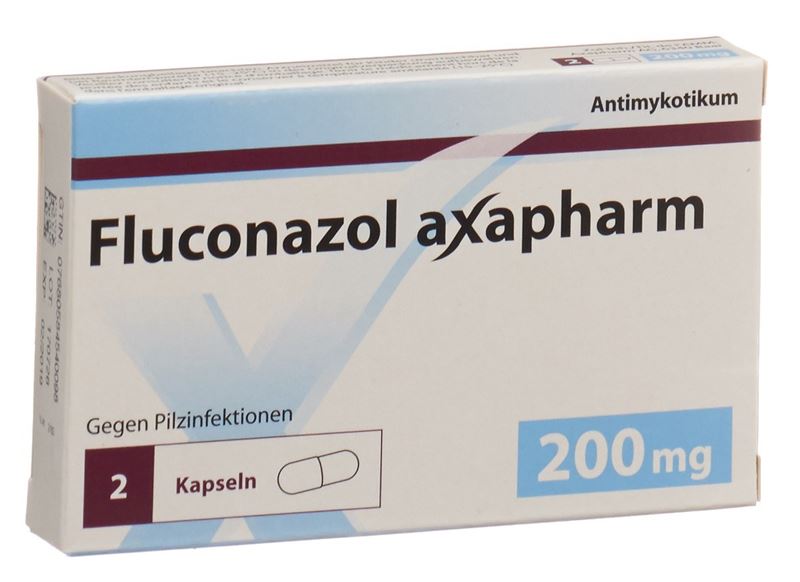 Fluconazole axapharm caps 200 mg 2 pce