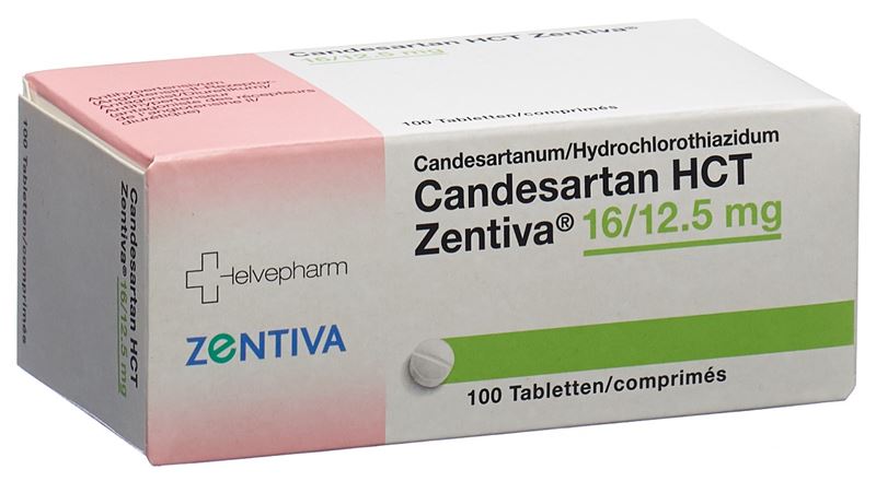 Candesartan HCT Zentiva cpr 16/12.5 mg 100 pce