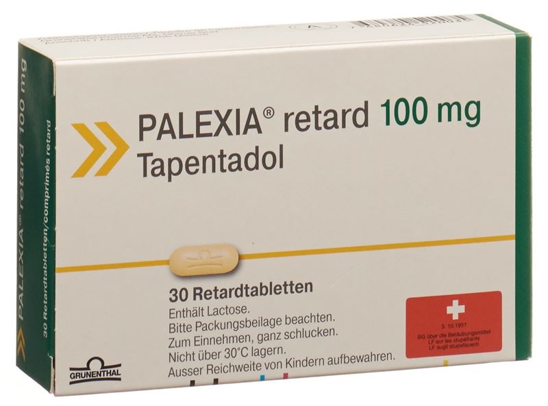 Palexia Ret Tabl 100 mg 30 Stk