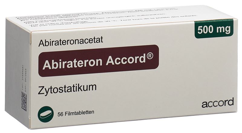 Abirateron Accord cpr pell 500 mg 56 pce