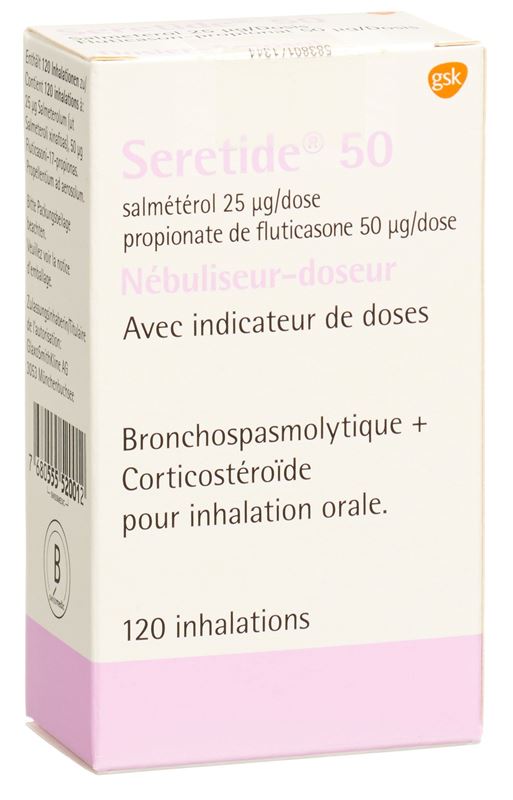 Seretide 50 Dosieraeros 120 Dos Seretide 50 Dosieraeros 120 Dos