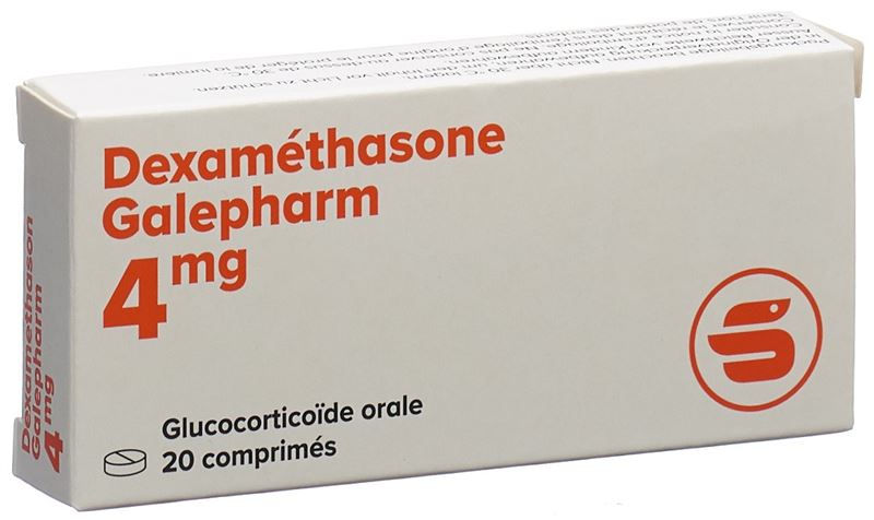 Dexaméthasone Galepharm cpr 4 mg 20 pce