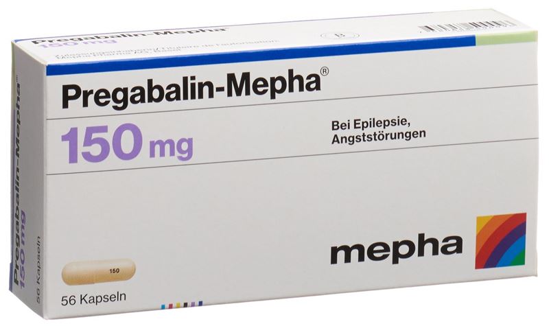 Pregabalin-Mepha caps 150 mg 56 pce