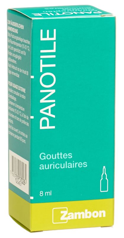 Panotile gtt auric fl 8 ml