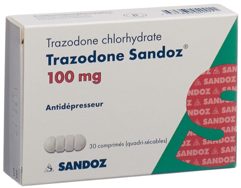 Trazodon Sandoz Tabl 100 mg 30 Stk