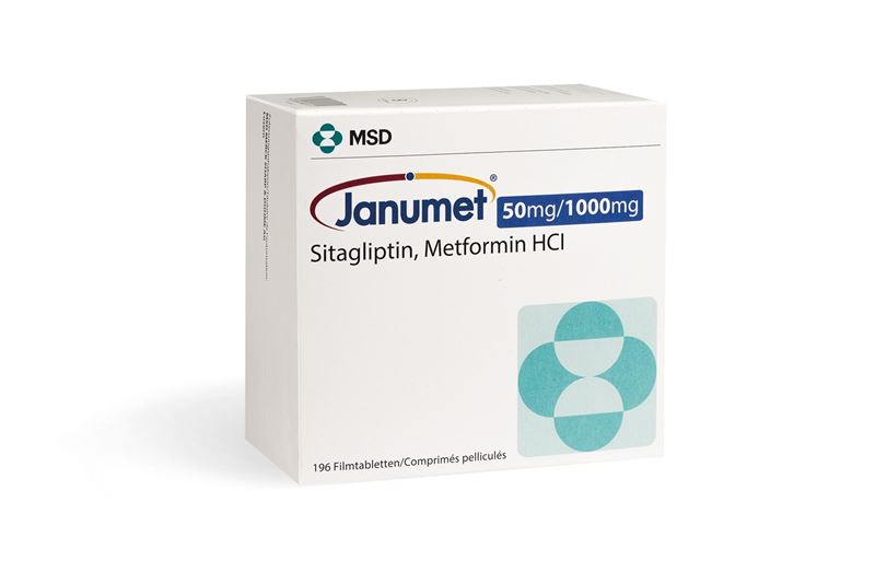 Janumet Filmtabl 50/1000 mg 196 Stk