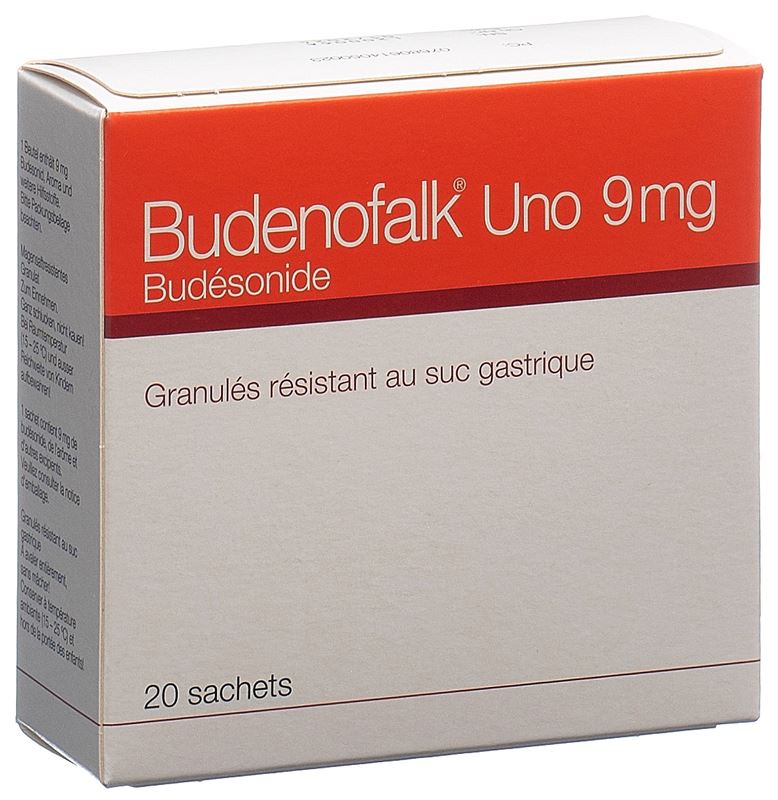 Budenofalk Uno gran 9 mg sach 20 pce