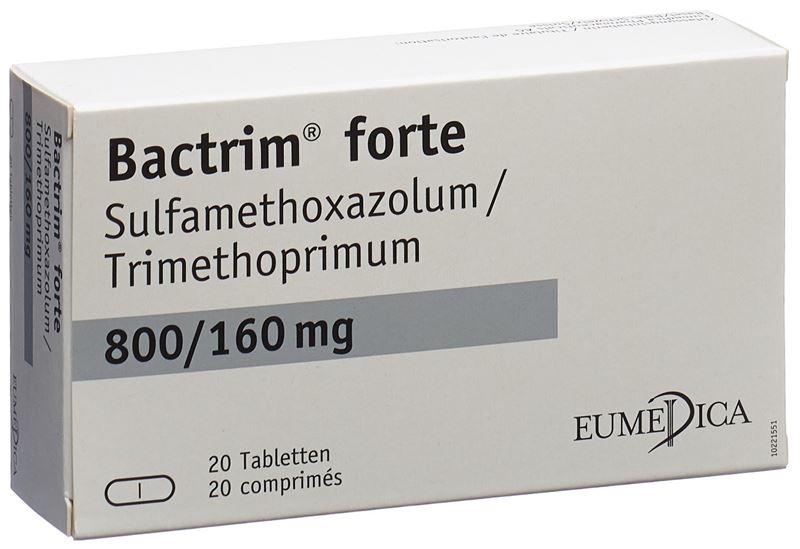 Bactrim forte Tabl 800/160mg 20 Stk