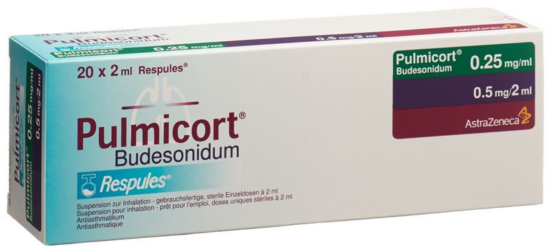 Pulmicort susp inhal 0.25 mg/ml 20 respule 2 ml Pulmicort susp inhal 0.25 mg/ml 20 respule 2 ml