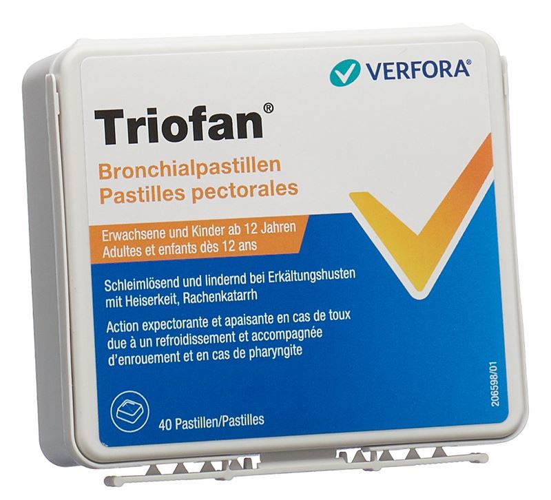 Triofan Bronchialpastillen Ds 40 Stk