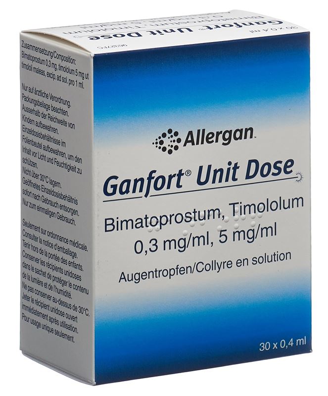 Ganfort Unit dose gtt opht 30 monodos 0.4 ml