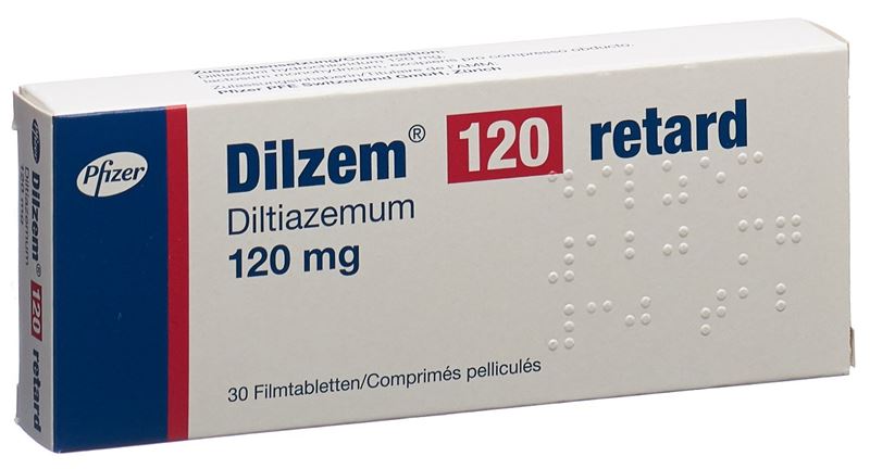 Dilzem Retard cpr pell ret 120 mg 30 pce