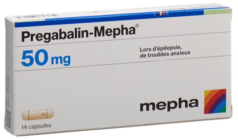 Pregabalin-Mepha caps 50 mg 14 pce