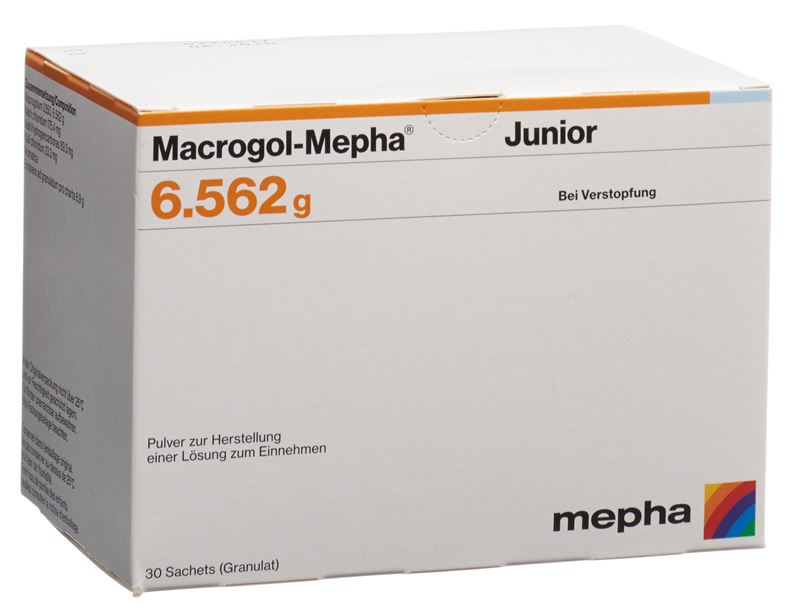 Macrogol-Mepha Junior Plv Btl 30 Stk