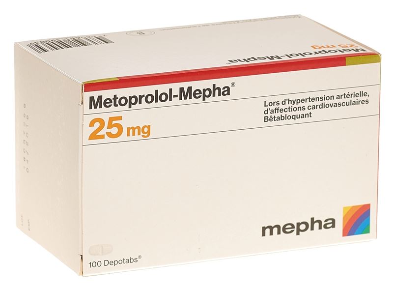 Metoprolol-Mepha Depotabs 25 mg 100 Stk