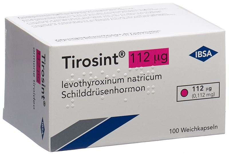 Tirosint Weichkaps 112 mcg 100 Stk