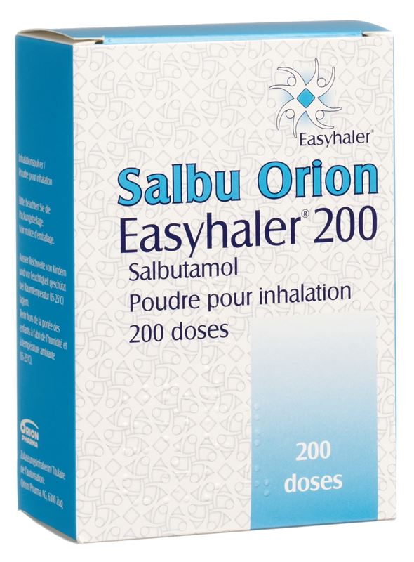 Salbu Orion Easyhaler Inh Plv 0.2 mg 200 Dos Salbu Orion Easyhaler Inh Plv 0.2 mg 200 Dos