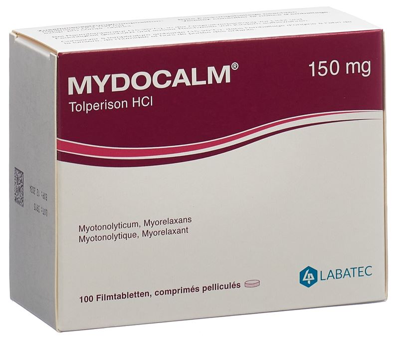 Mydocalm cpr pell 150 mg 100 pce