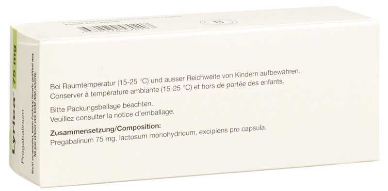Lyrica Kaps 75 mg 56 Stk