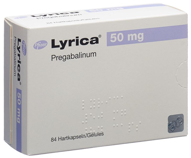 Lyrica caps 50 mg 84 pce