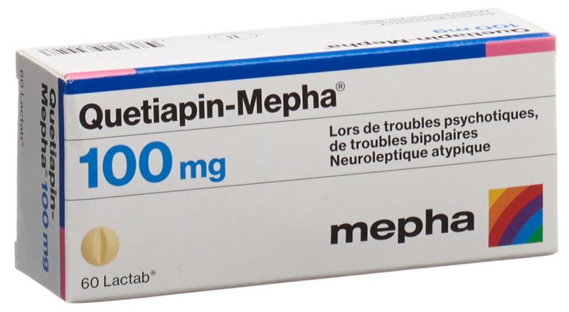 Quetiapin-Mepha Filmtabl 100 mg 60 Stk
