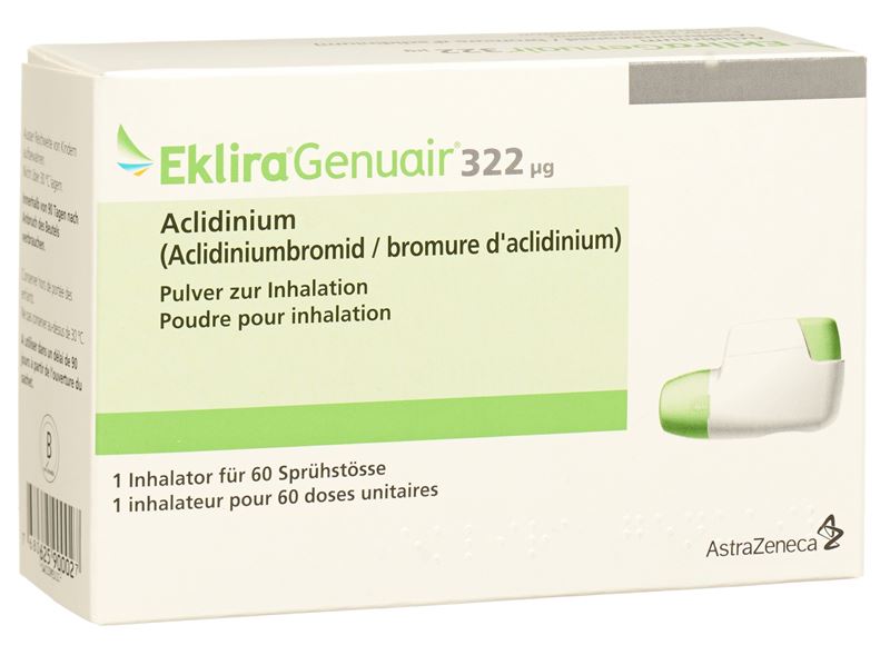 Eklira Genuair Inh Plv 60 Dos Eklira Genuair Inh Plv 60 Dos